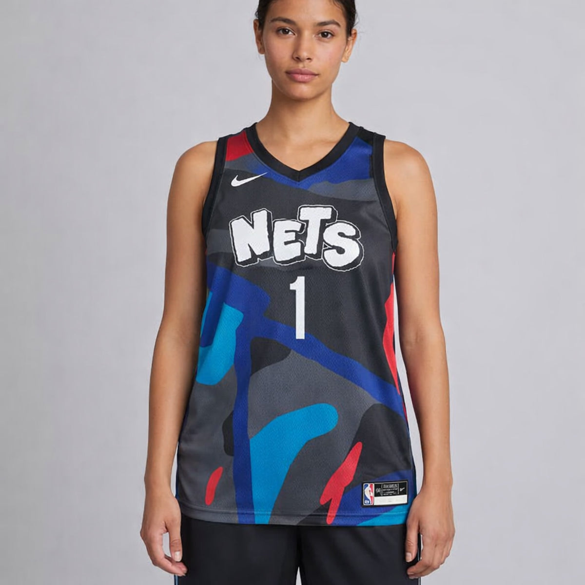 Bridges 1 Nets City Edition Basketball Jersey - 5