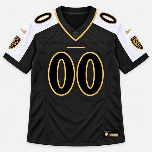 Baltimore Black Gold Football Jersey - Custom Name and Number - 1