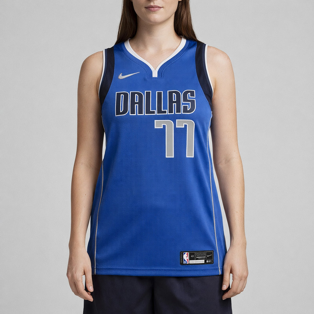 Dončić 77 Dallas Blue Basketball Jersey - 5