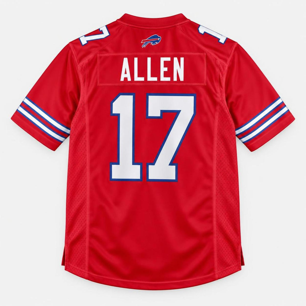 Allen 17 Buffalo Red Football Jersey - 2