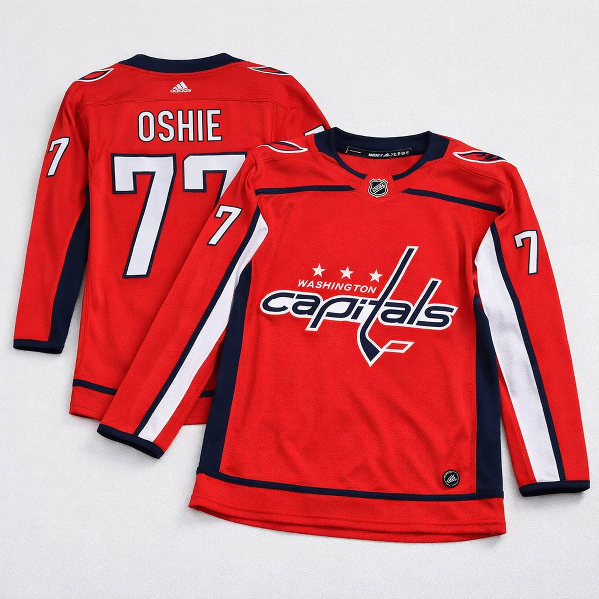 Oshie 77 Washington Capitals Hockey Jersey - 3