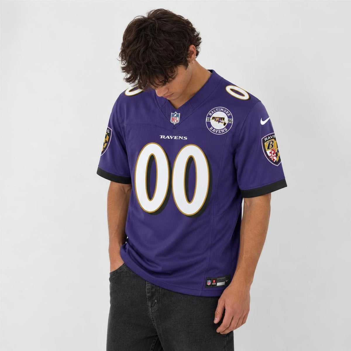 Baltimore 1996 Football Jersey - Custom Name and Number - 4