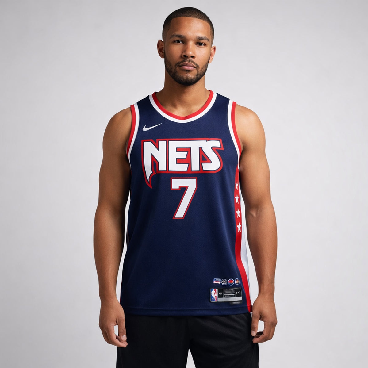 Durant 7 Nets Basketball Jersey - 4