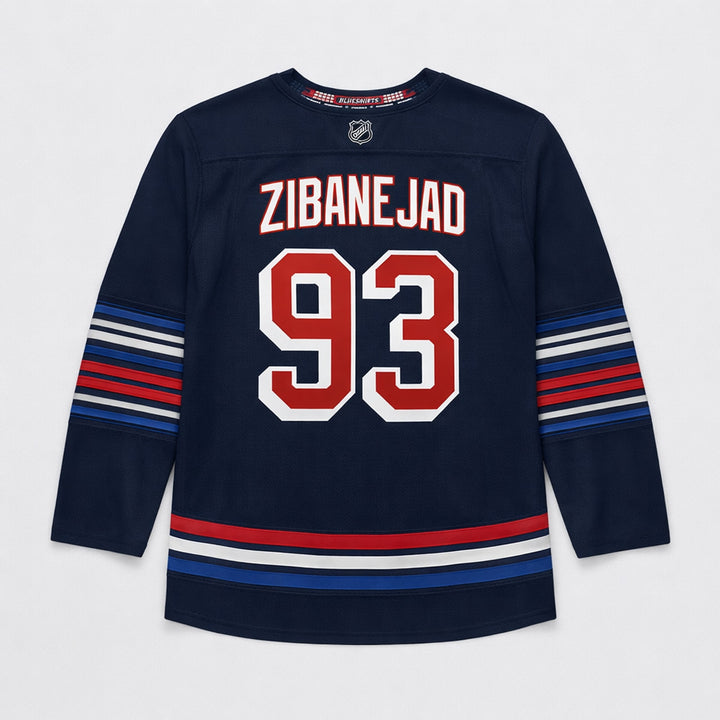 Zibanejad 93 New York Rangers Hockey Jersey