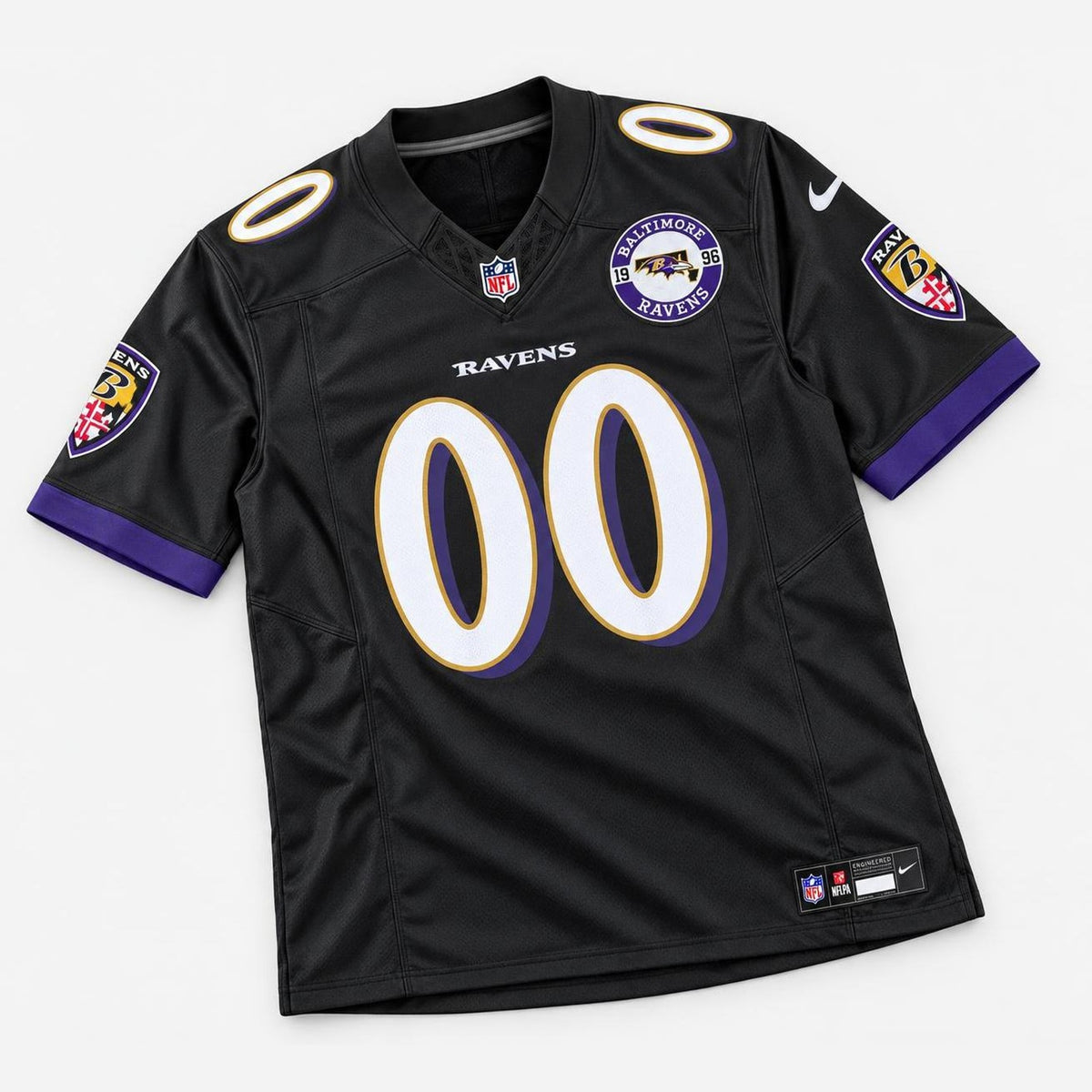 Baltimore 1996 Football Jersey - Custom Name and Number - 9