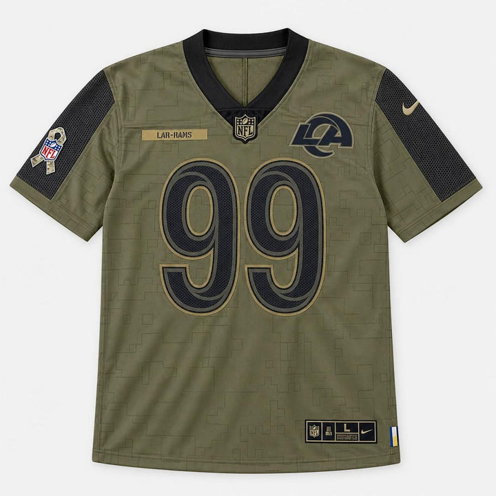 Donald 99 Los Angeles Olive Football Jersey