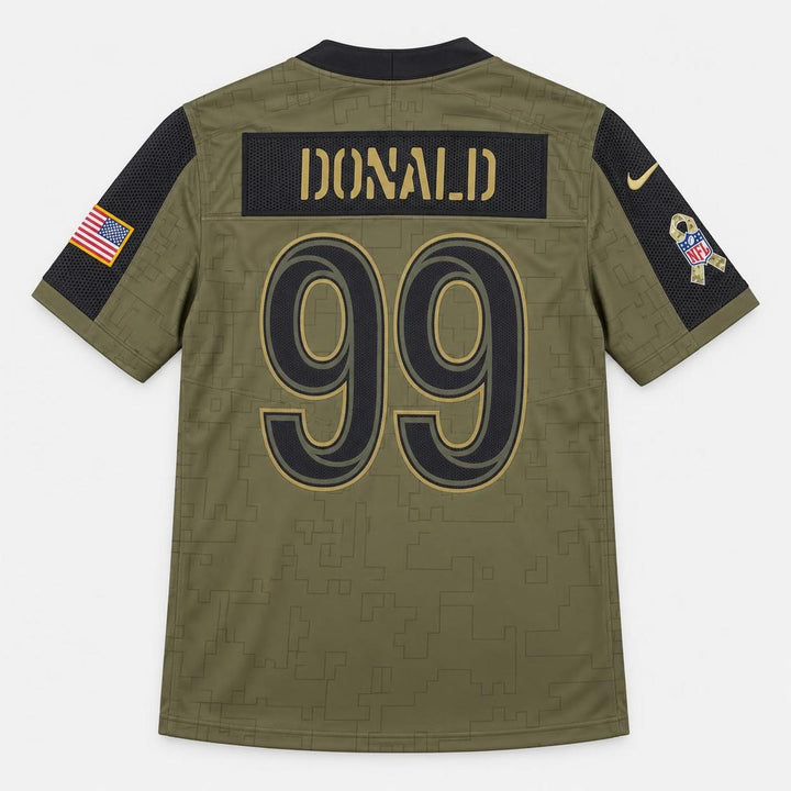 Donald 99 Los Angeles Olive Football Jersey