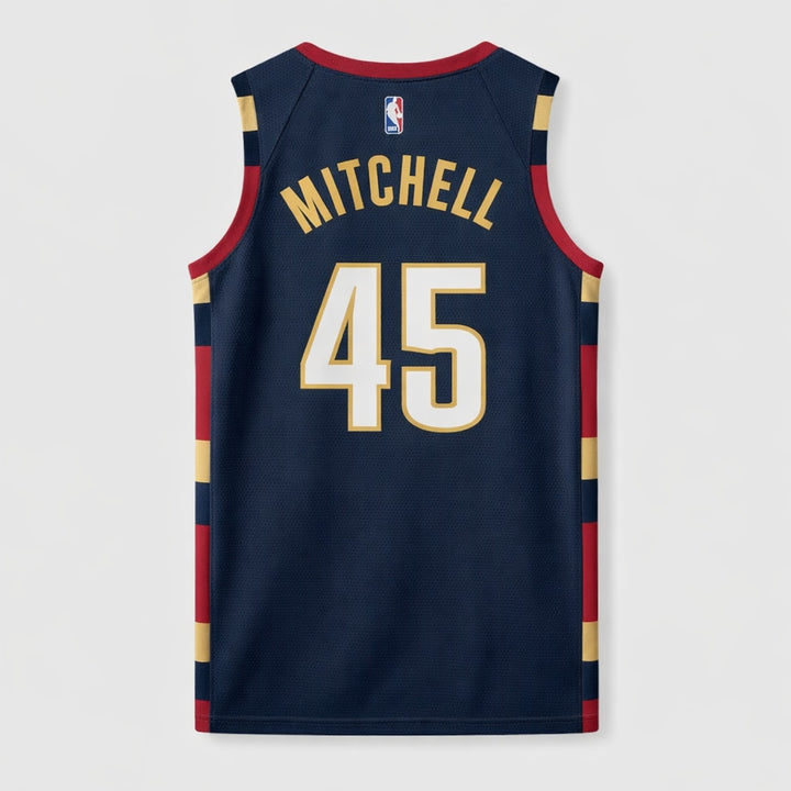 Mitchell 45 Cleveland Basketball Jersey