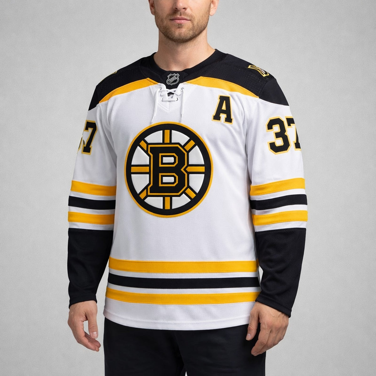 Bergeron 37 Boston Bruins Hockey Jersey - 4