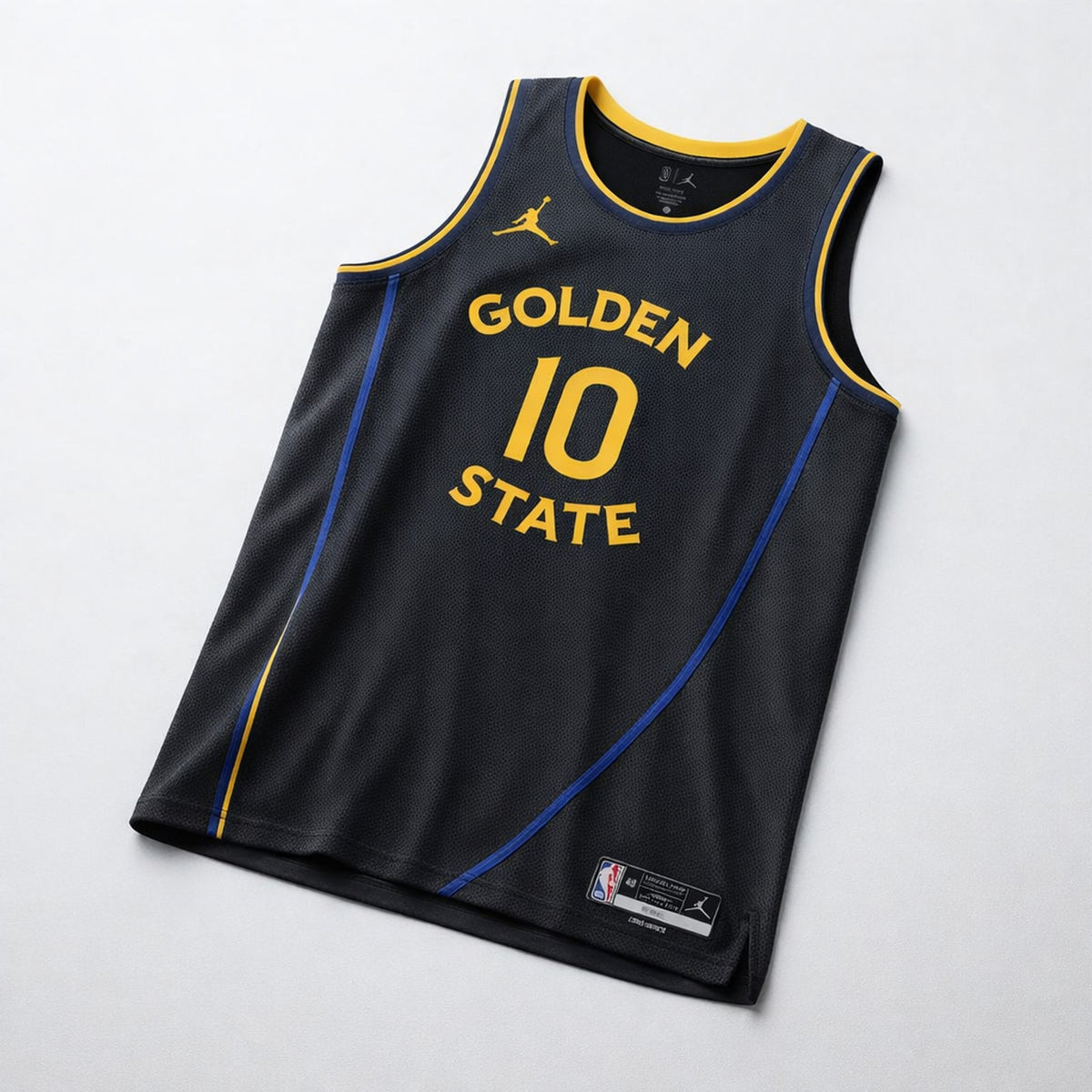 Butler IV 10 Golden State Black Basketball Jersey - 3