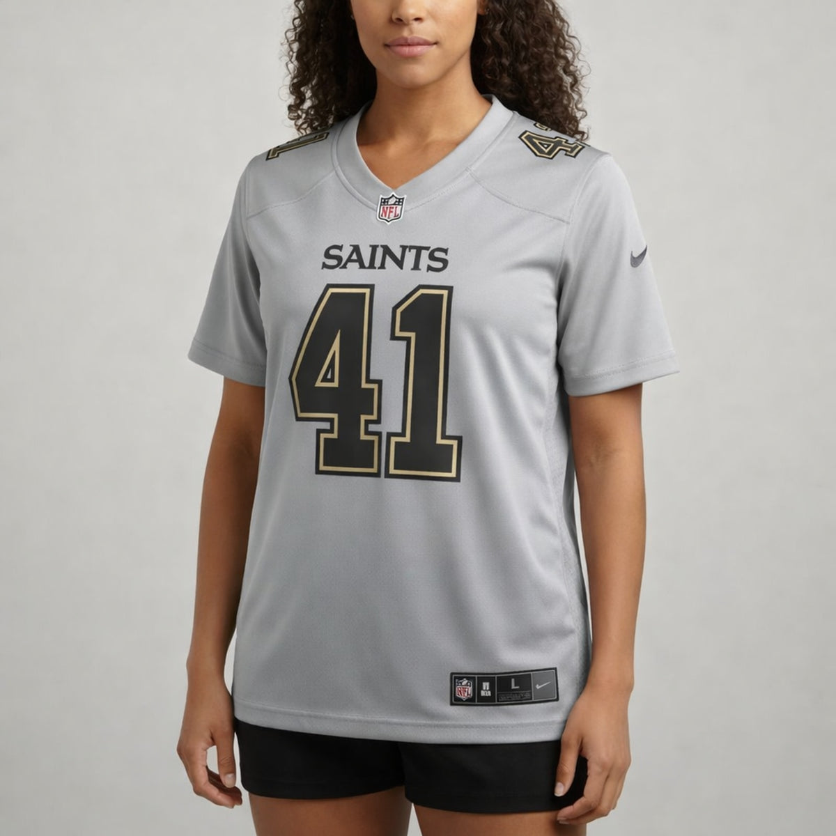 Kamara 41 Saints Football Jersey Gray - 5