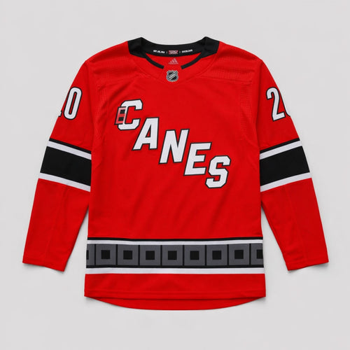 Aho 20 Canes Hockey Jersey - 1