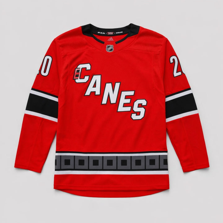 Aho 20 Canes Hockey Jersey