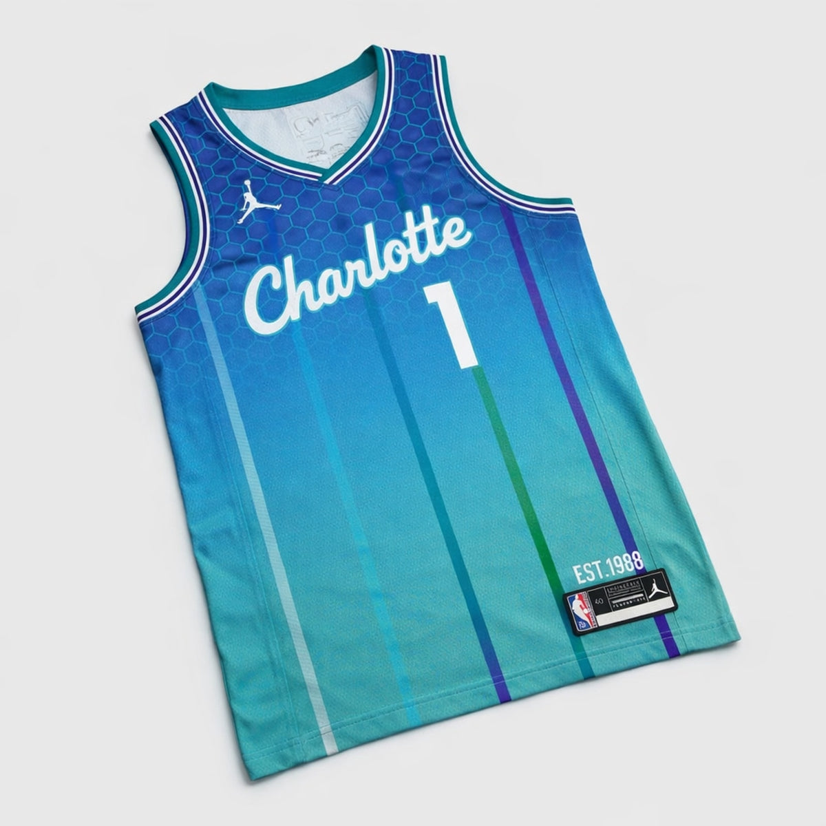 Ball 1 Charlotte City Edition Basketball Jersey - 3