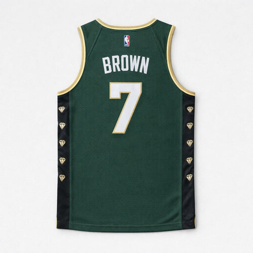 Brown 7 Celtics Basketball Jersey - 2