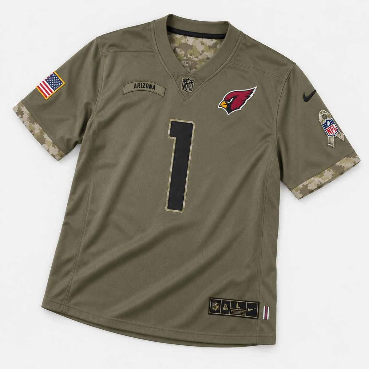 Murray 1 Arizona Salute To Service Football Jersey - 5