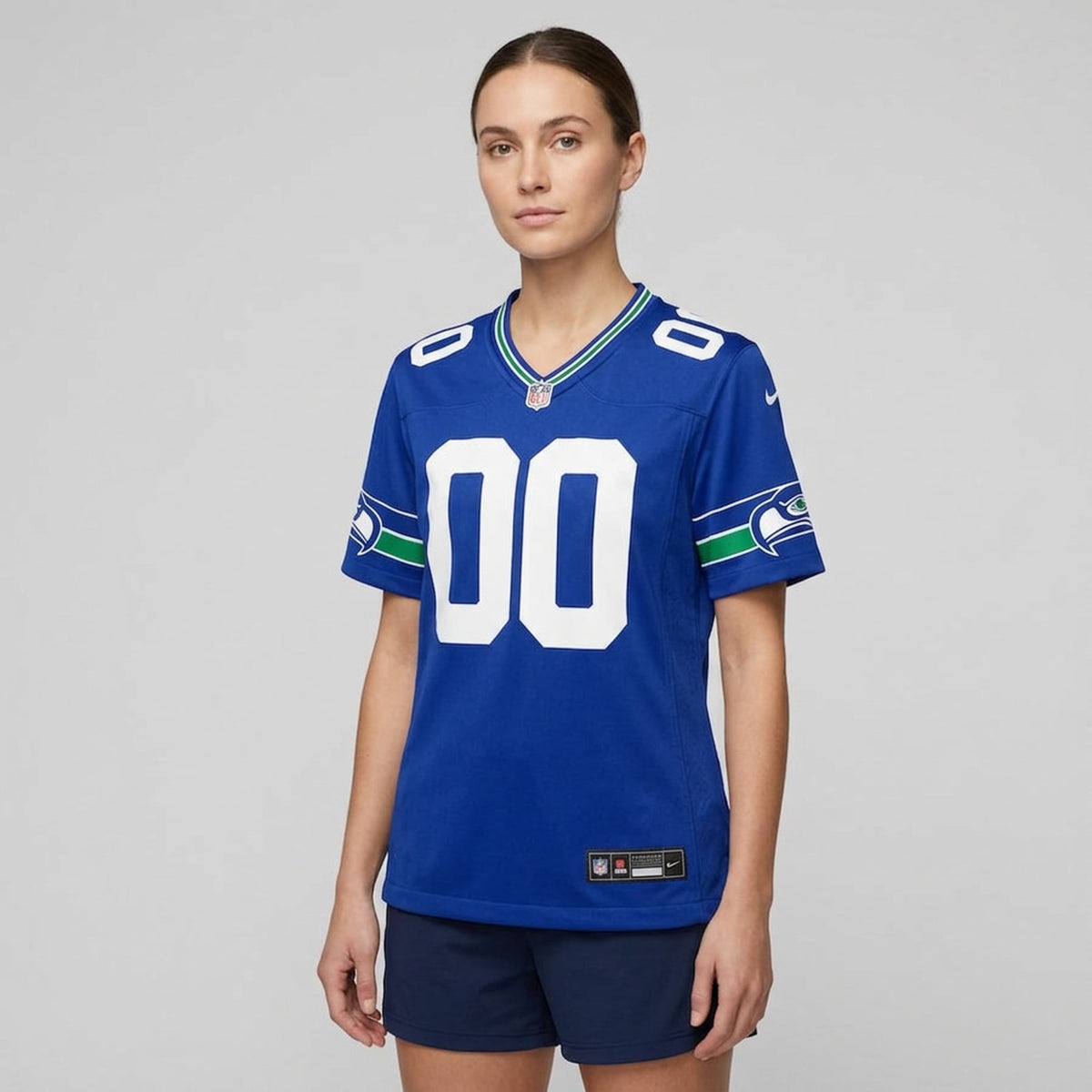 Royal Football Jersey – Custom Name and Number - 5