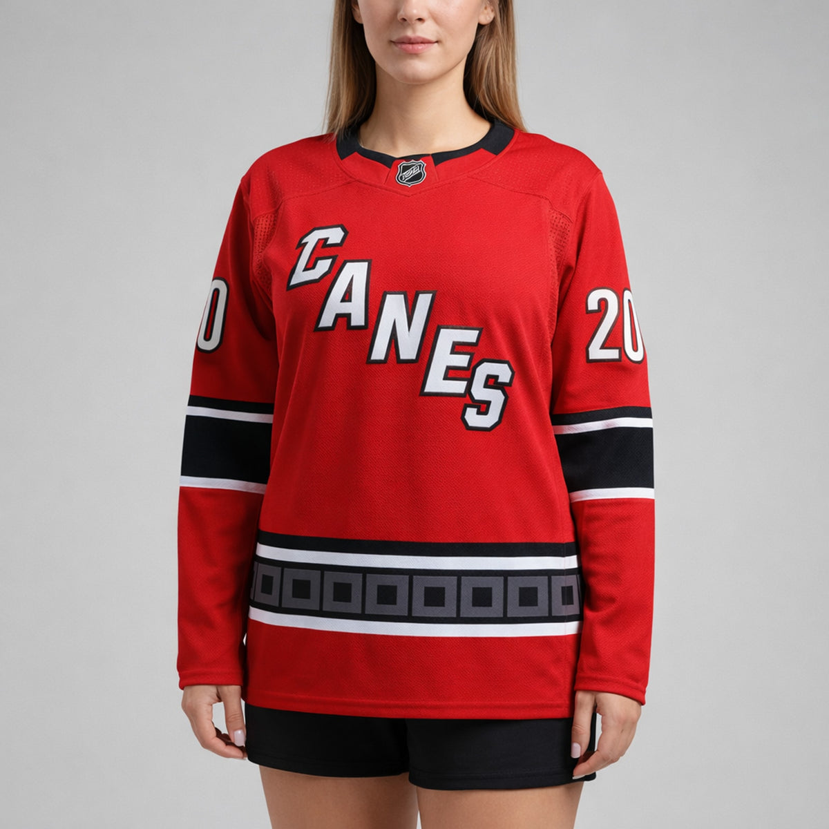 Aho 20 Canes Hockey Jersey - 5