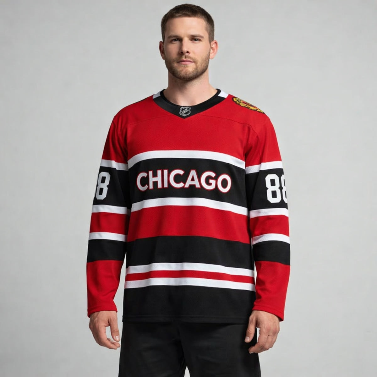 Kane 88 Chicago Hockey Jersey - 4