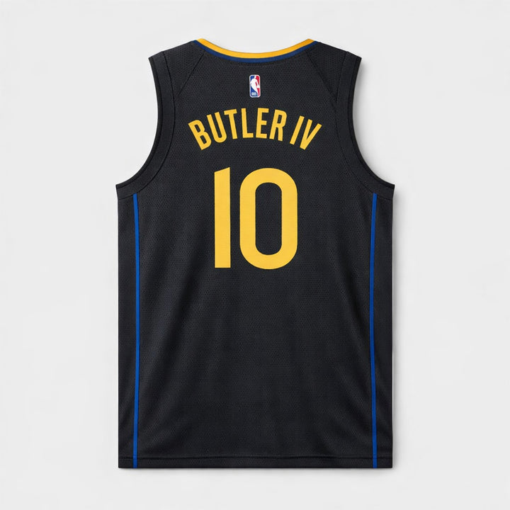 Butler IV 10 Golden State Black Basketball Jersey