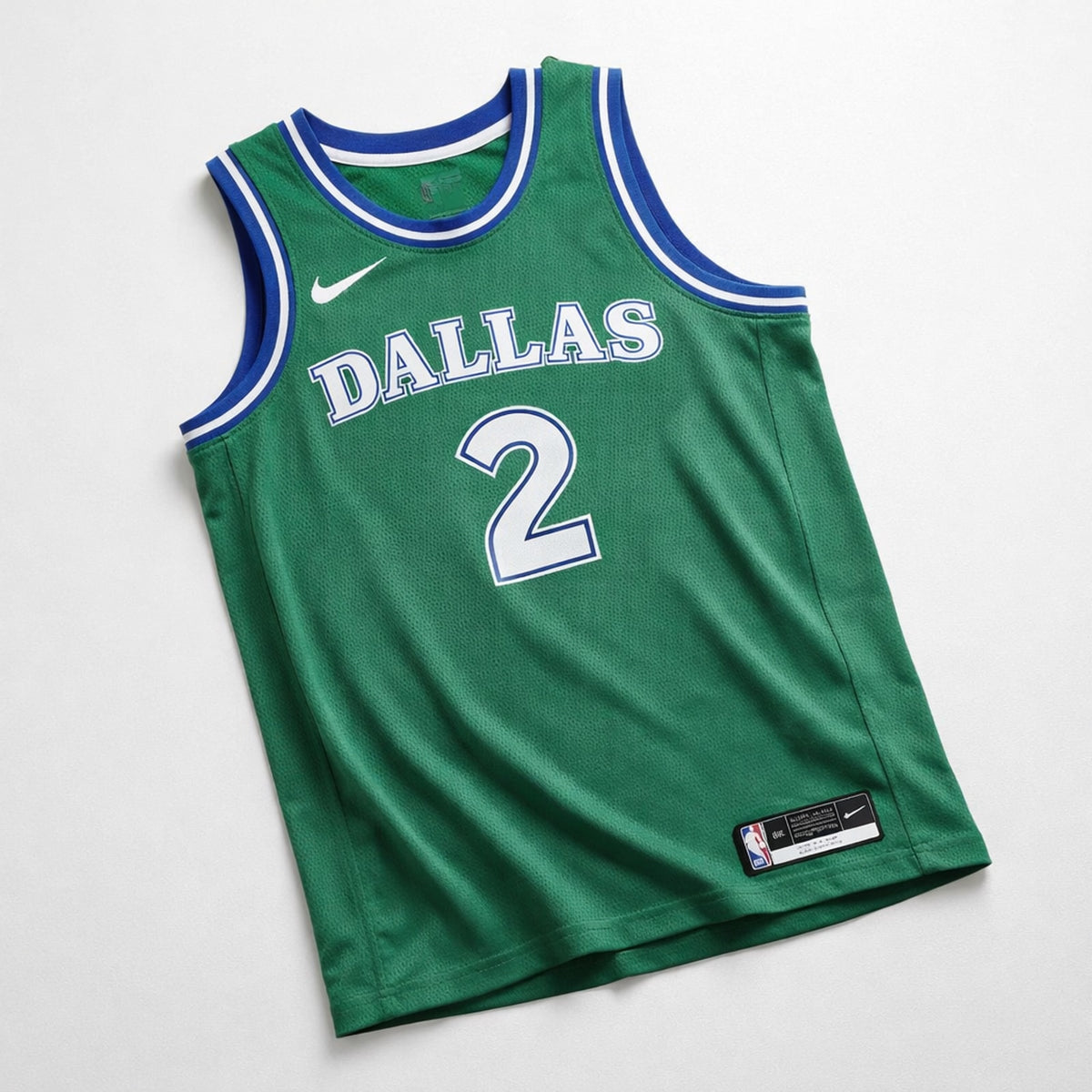 Irving 2 Dallas Basketball Jersey Green - 3