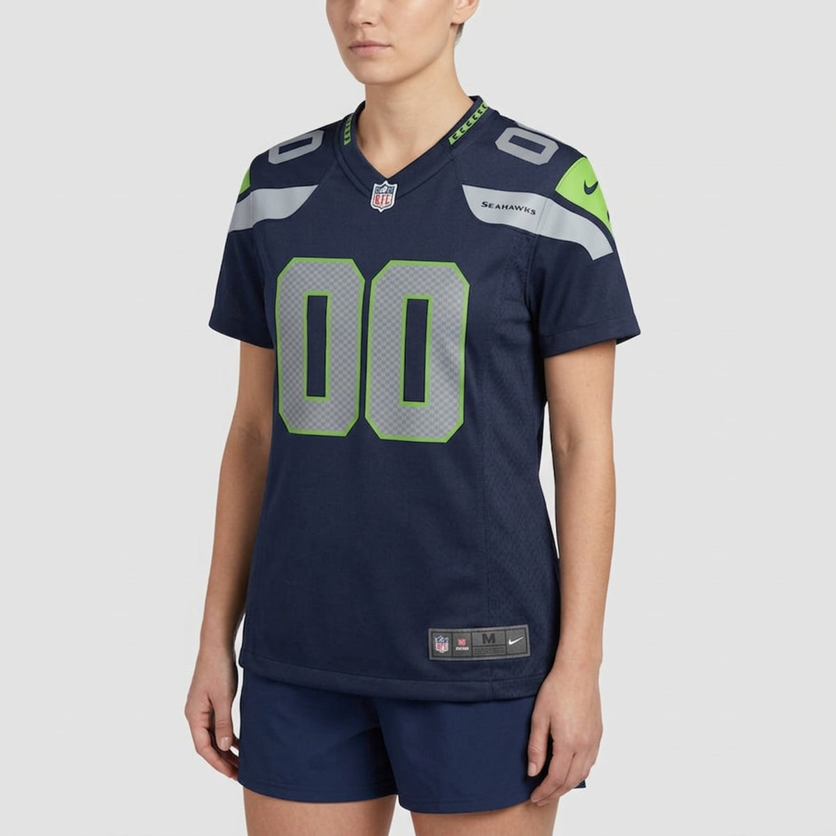 Navy Green Football Jersey – Custom Name and Number - 5