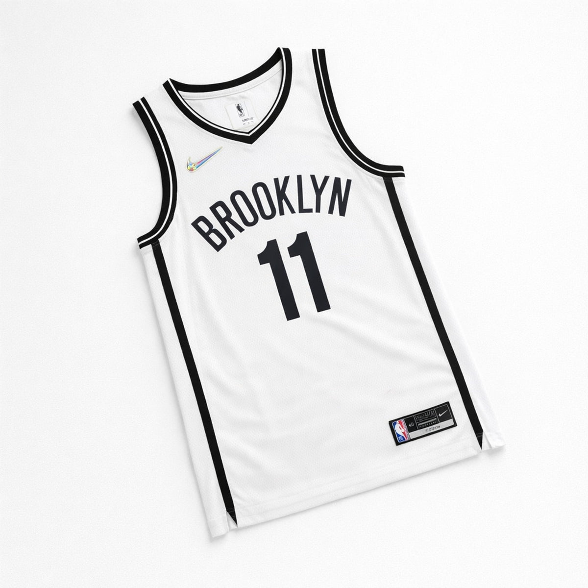 Irving 11 Brooklyn White Basketball Jersey - 3