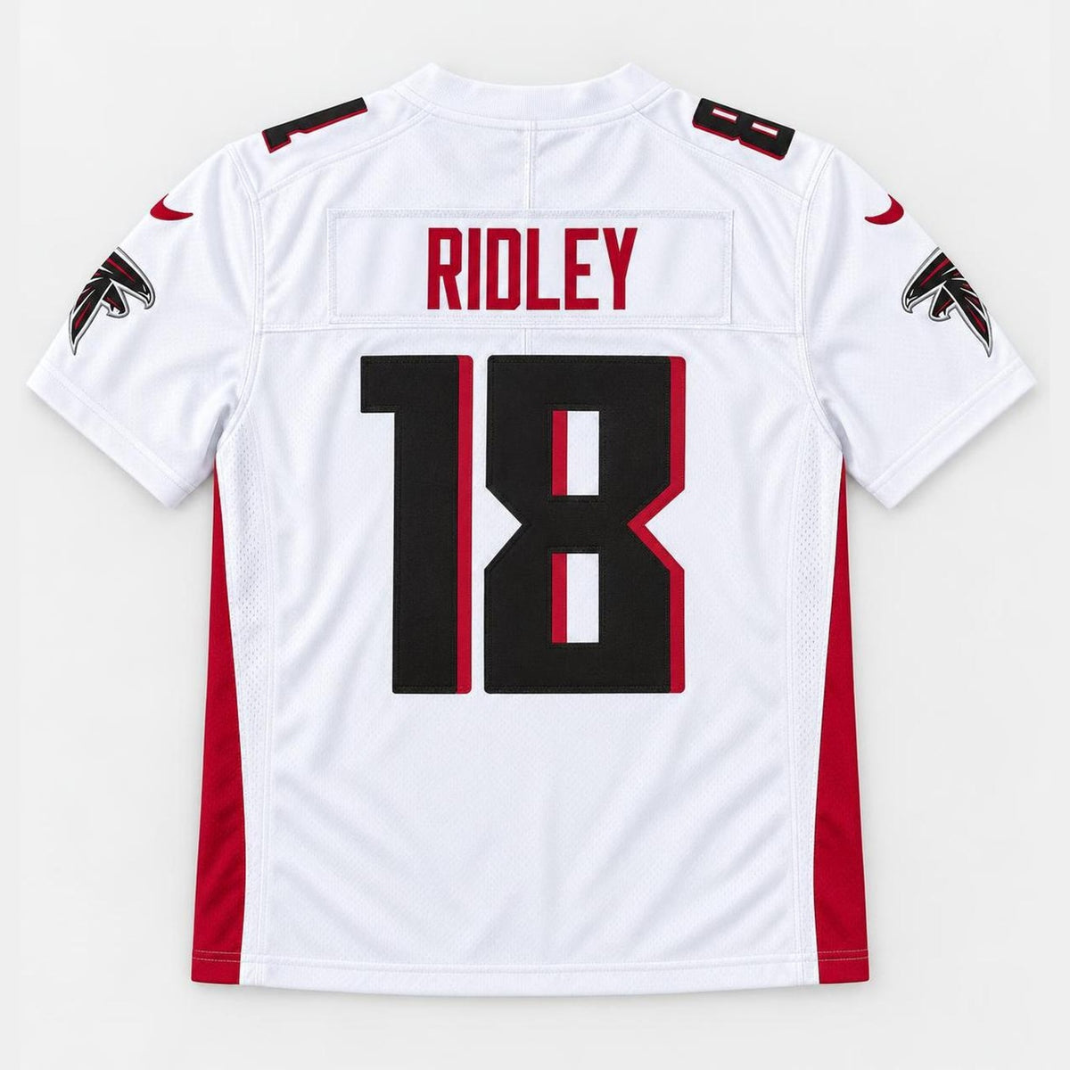 Ridley 18 Atl White Football Jersey - 6