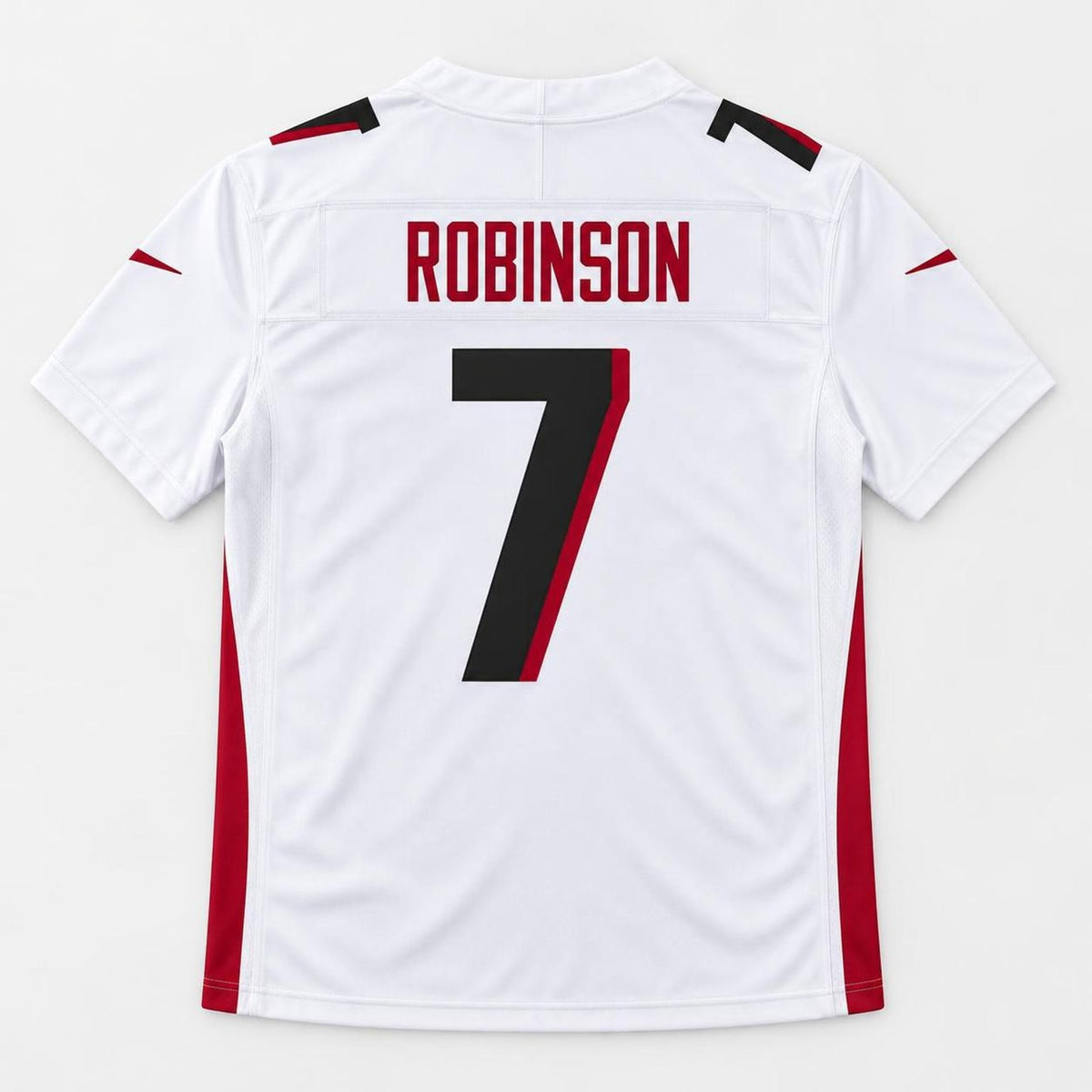 Robinson 7 Atlanta White Football Jersey - 6