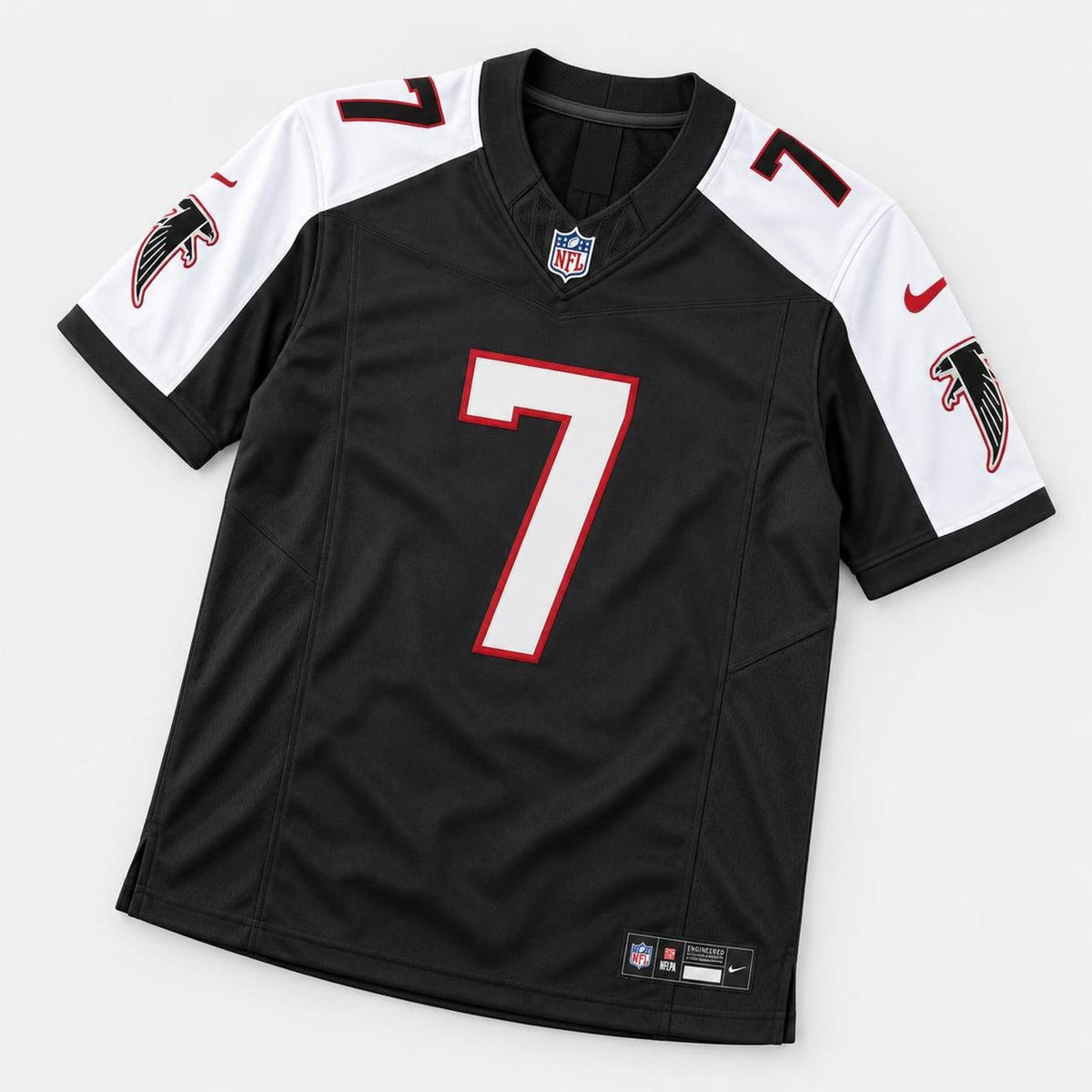 Robinson 7 Black And Red Football Jersey - 8