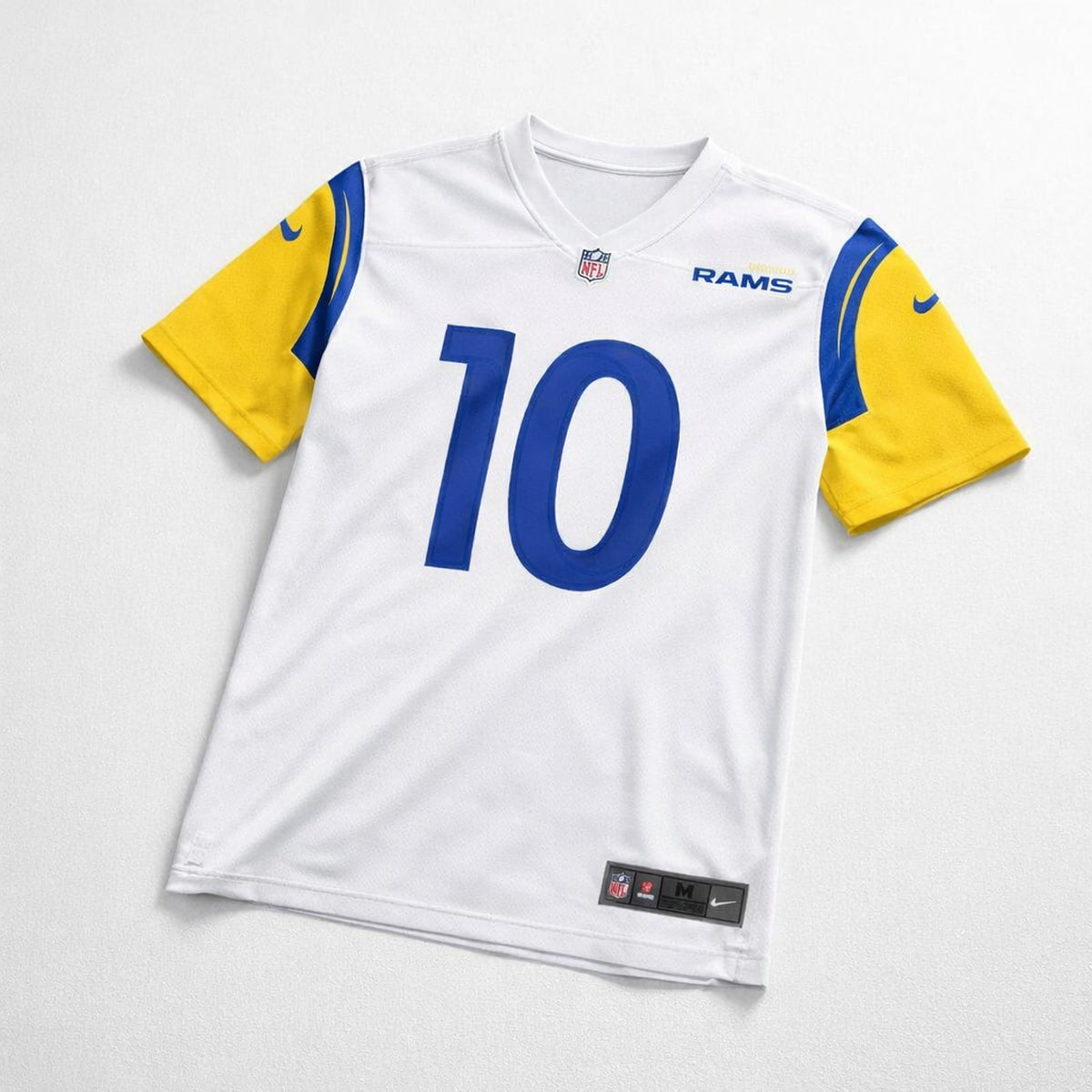 Kupp 10 Rams White Football Jersey - 3