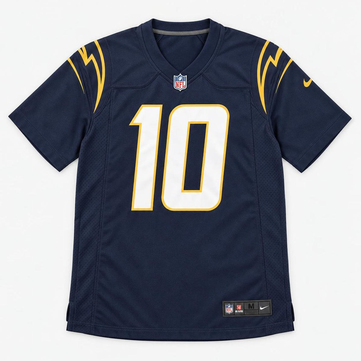 Herbert 10 Navy Football Jersey - 1