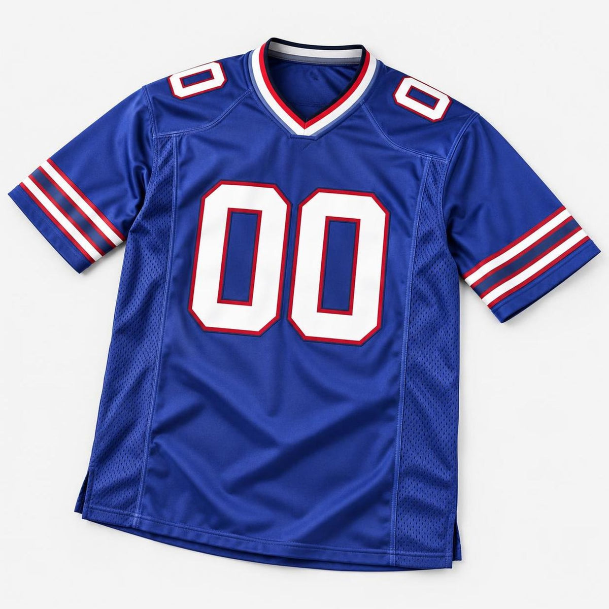 Royal Buffalo Football Jersey - Custom Name and Number - 3