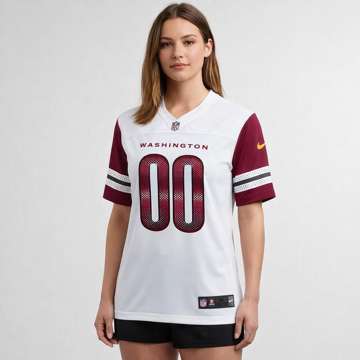 White Washington Football Jersey – Custom Name and Number - 5