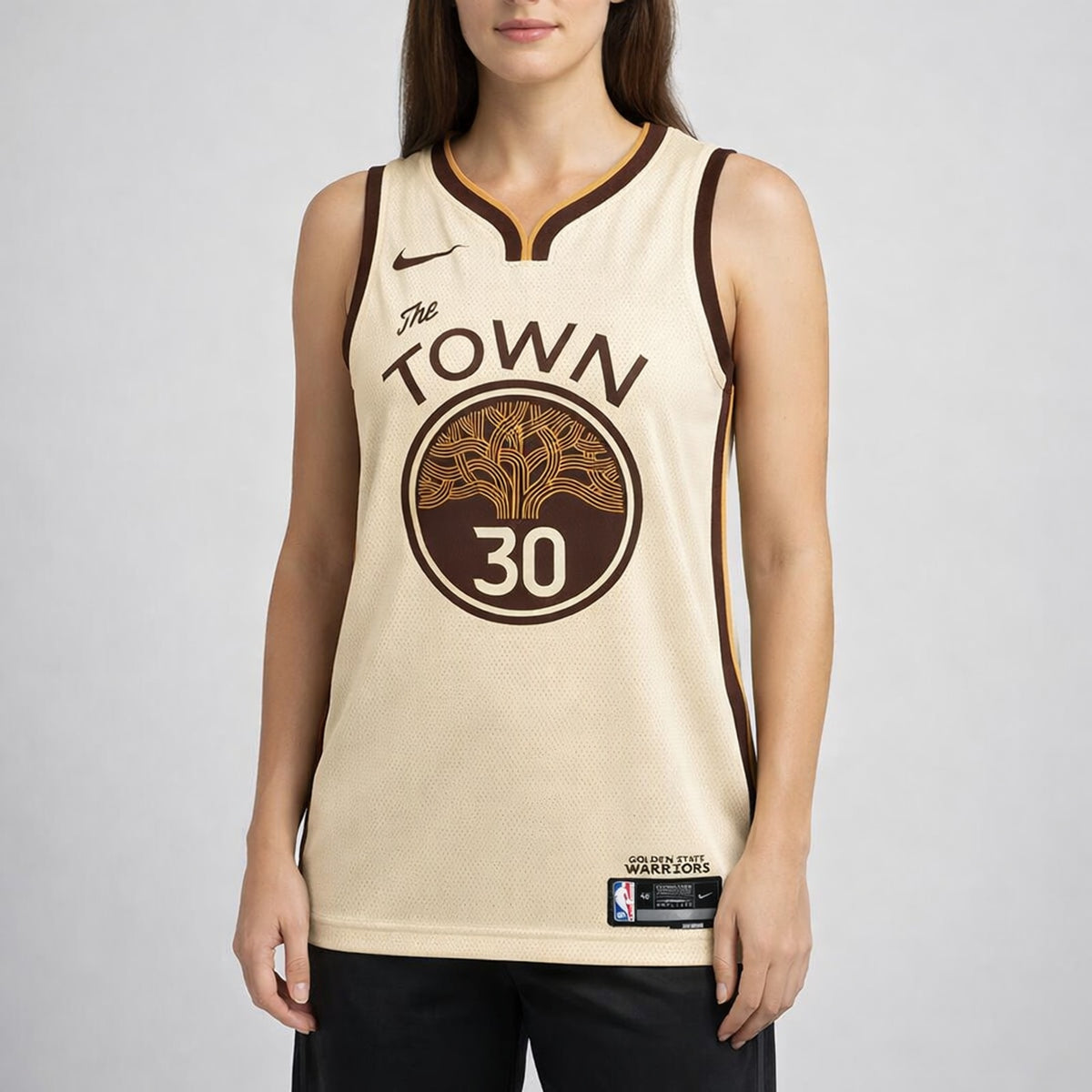 Curry 30 Warriors The Town Basketball Jersey - 5