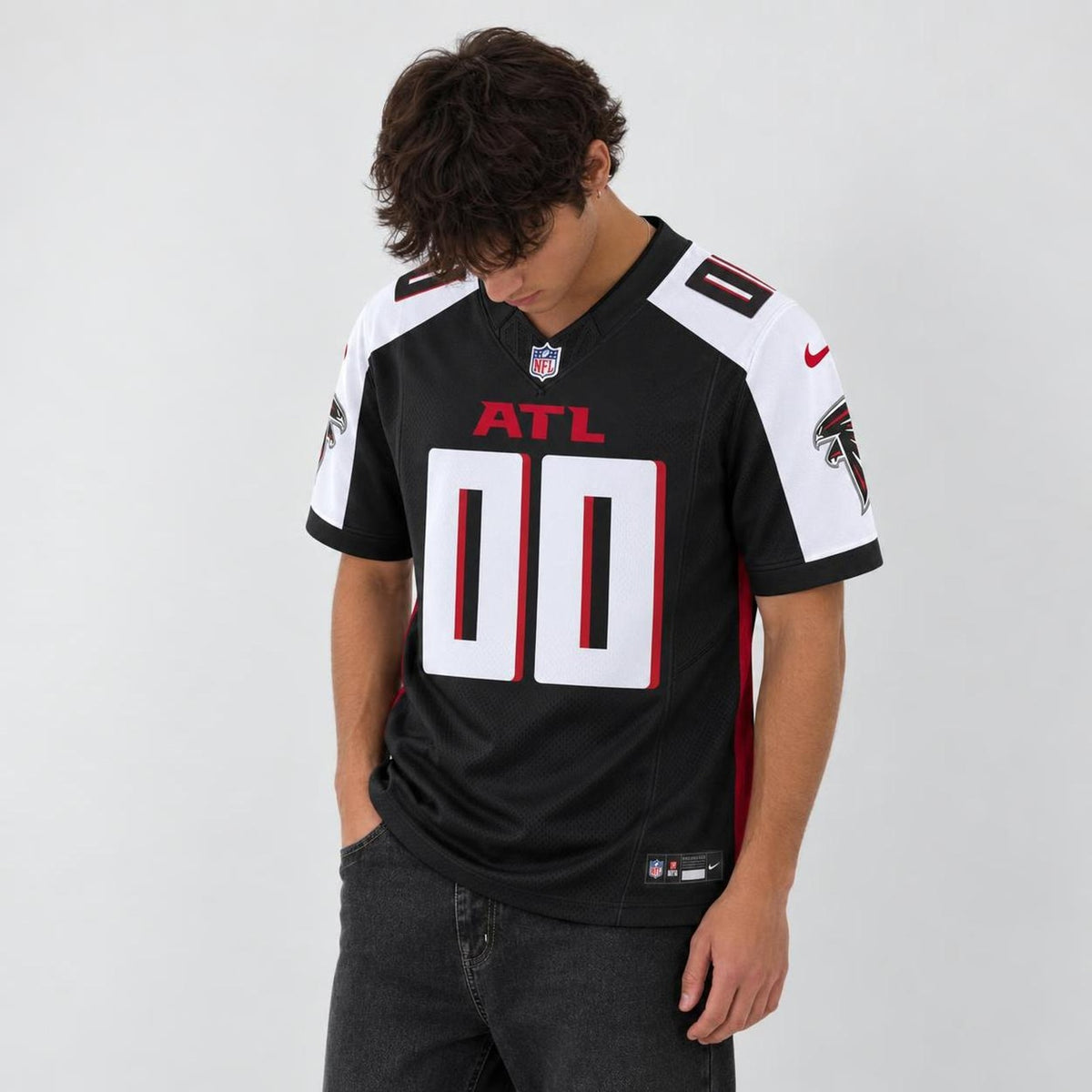 Atl Football Jersey - Custom Name and Number - 2