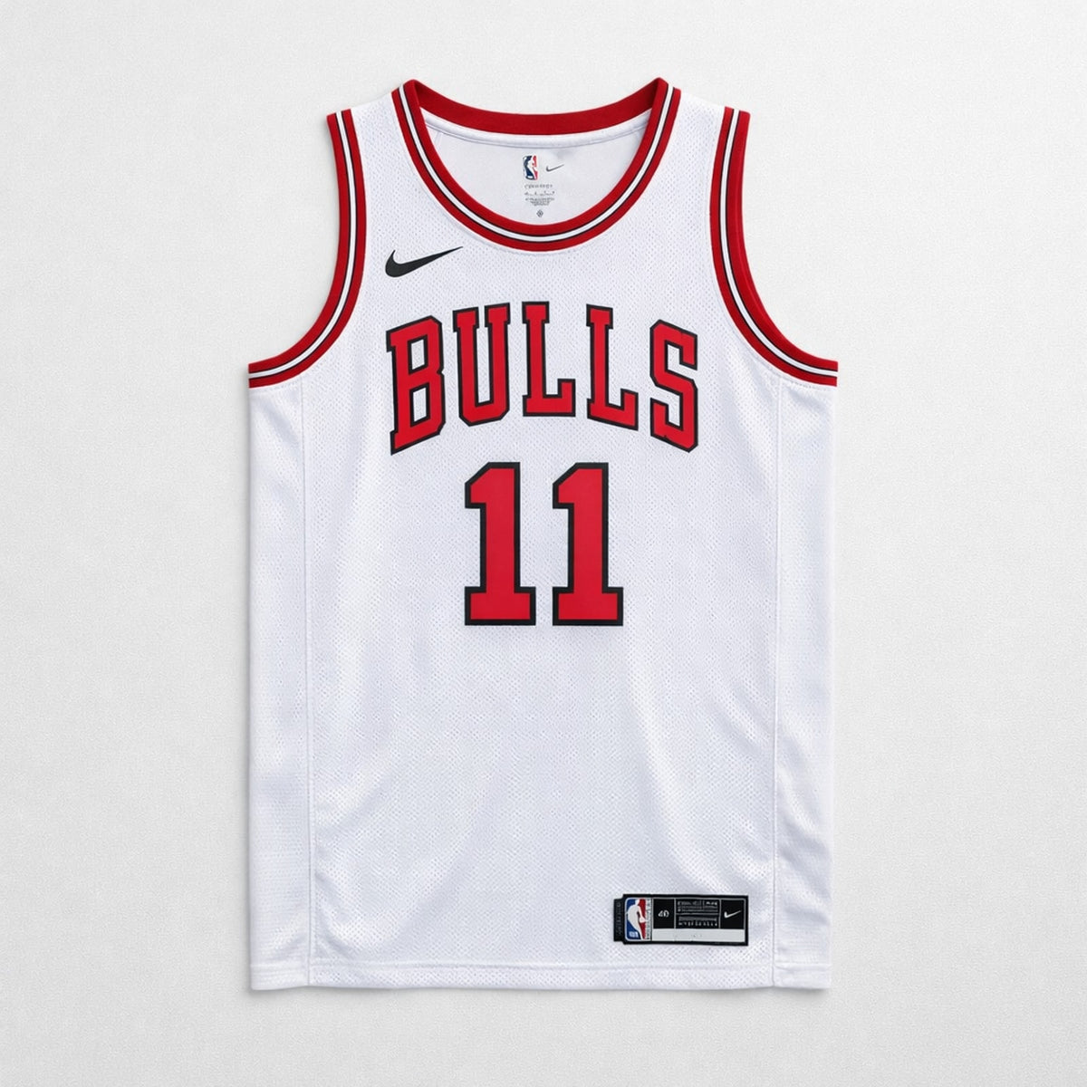 Lavine 8 Bulls White Basketball Jersey - 1