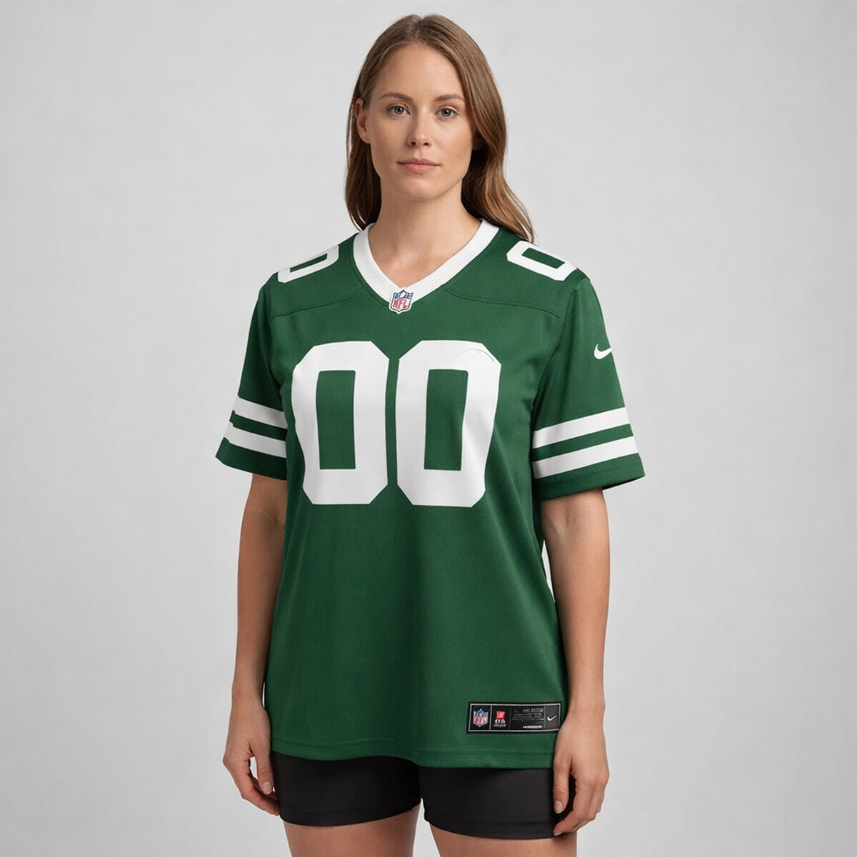 Green Varsity Football Jersey – Custom Name and Number - 5