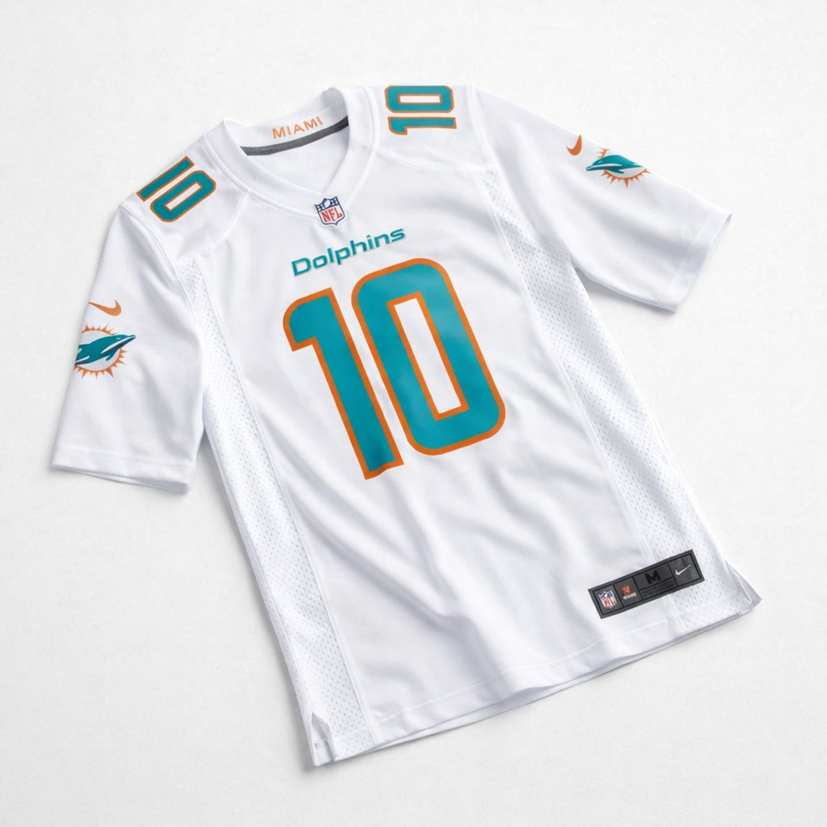 Hill 10 Dolphins Football Jersey - 3