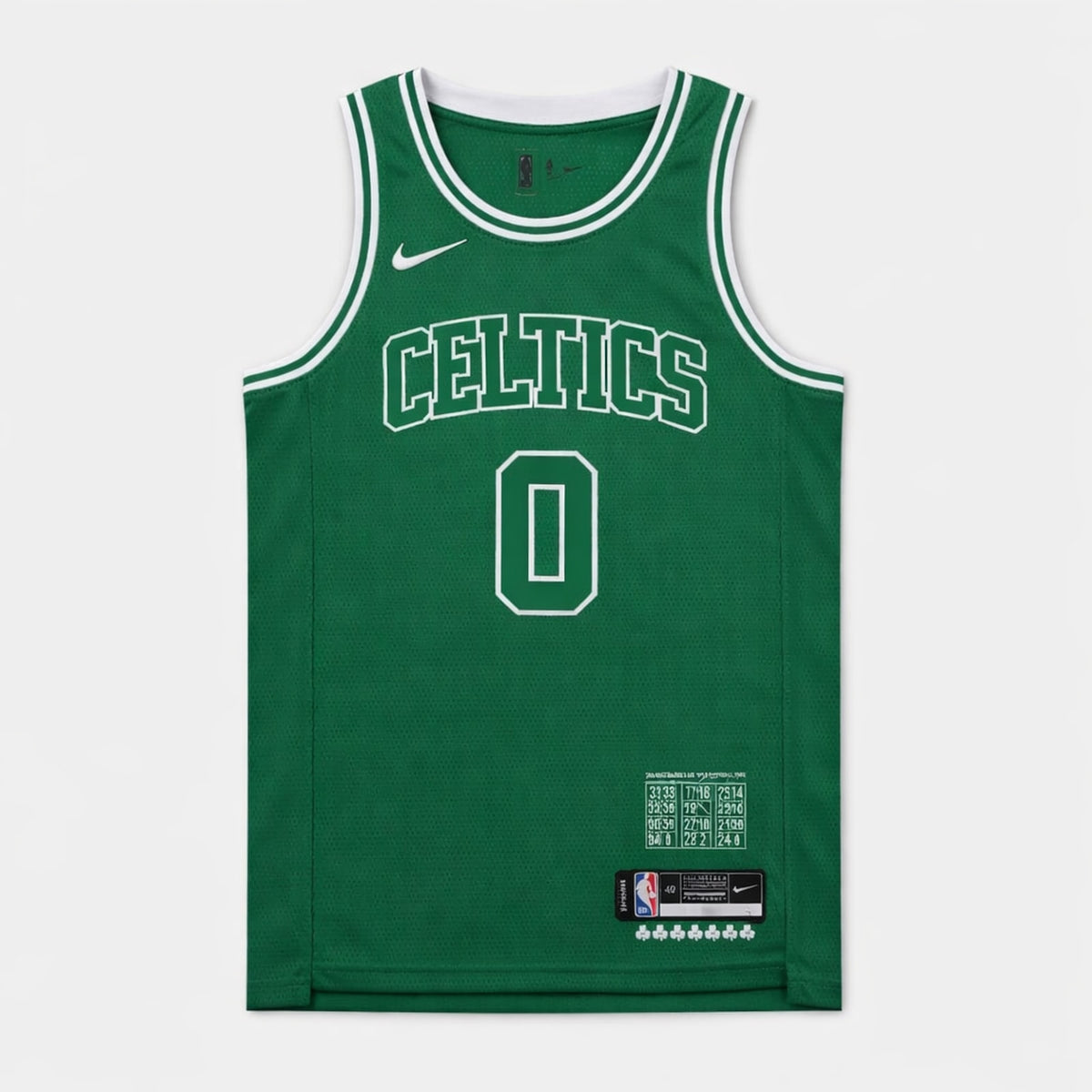 Tatum 0 Celtics Green Basketball Jersey - 1