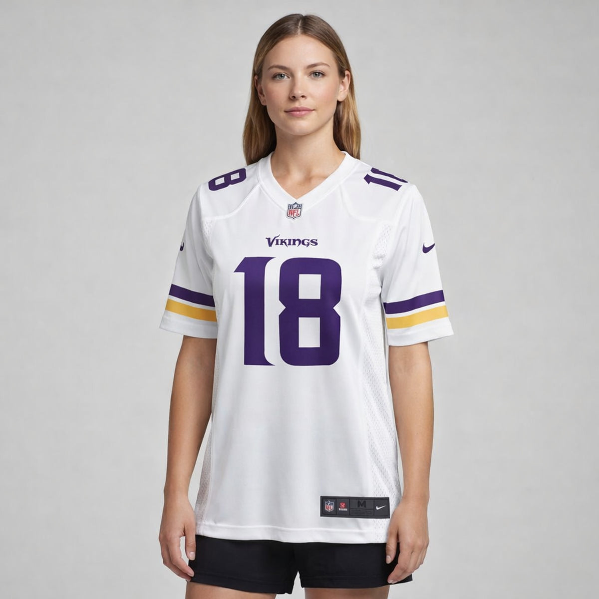 Jefferson 18 Vikings Football Jersey - 5