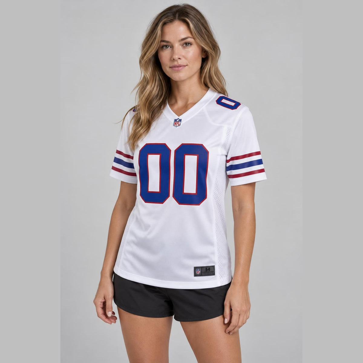 White Gridiron Football Jersey - Custom Name and Number - 5