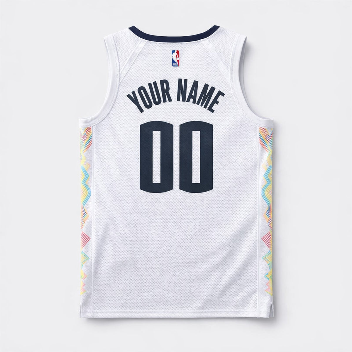 5280 White Basketball Jersey Custom Name and Number - 2