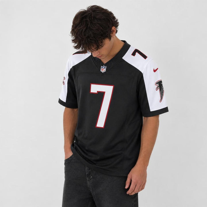 London 5 Atlanta Black Football Jersey