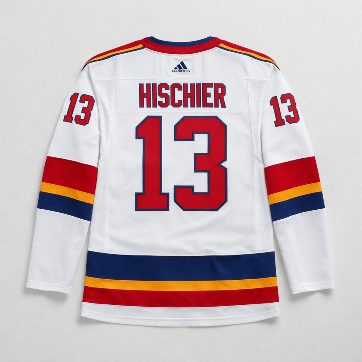 Hischier 13 Devils Hockey Jersey - 2