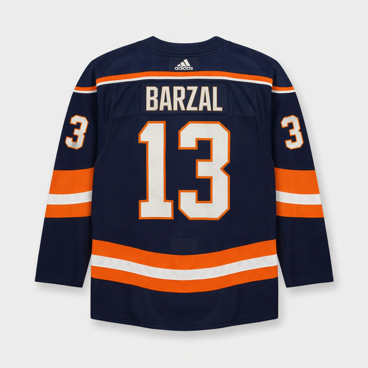 Barzal 13 Islanders Navy Hockey Jersey