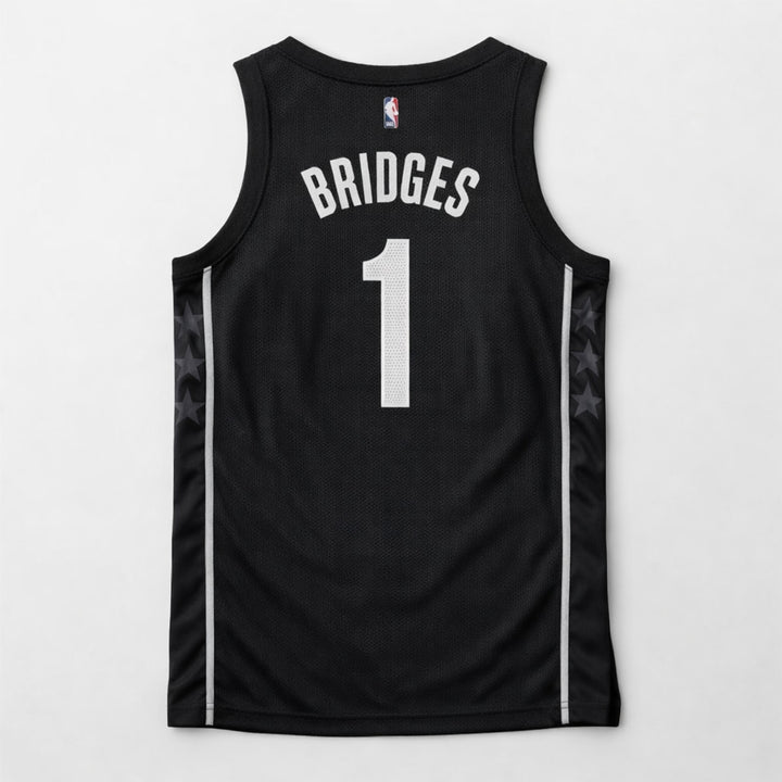 Bridges 1 Nets Basketball Jersey