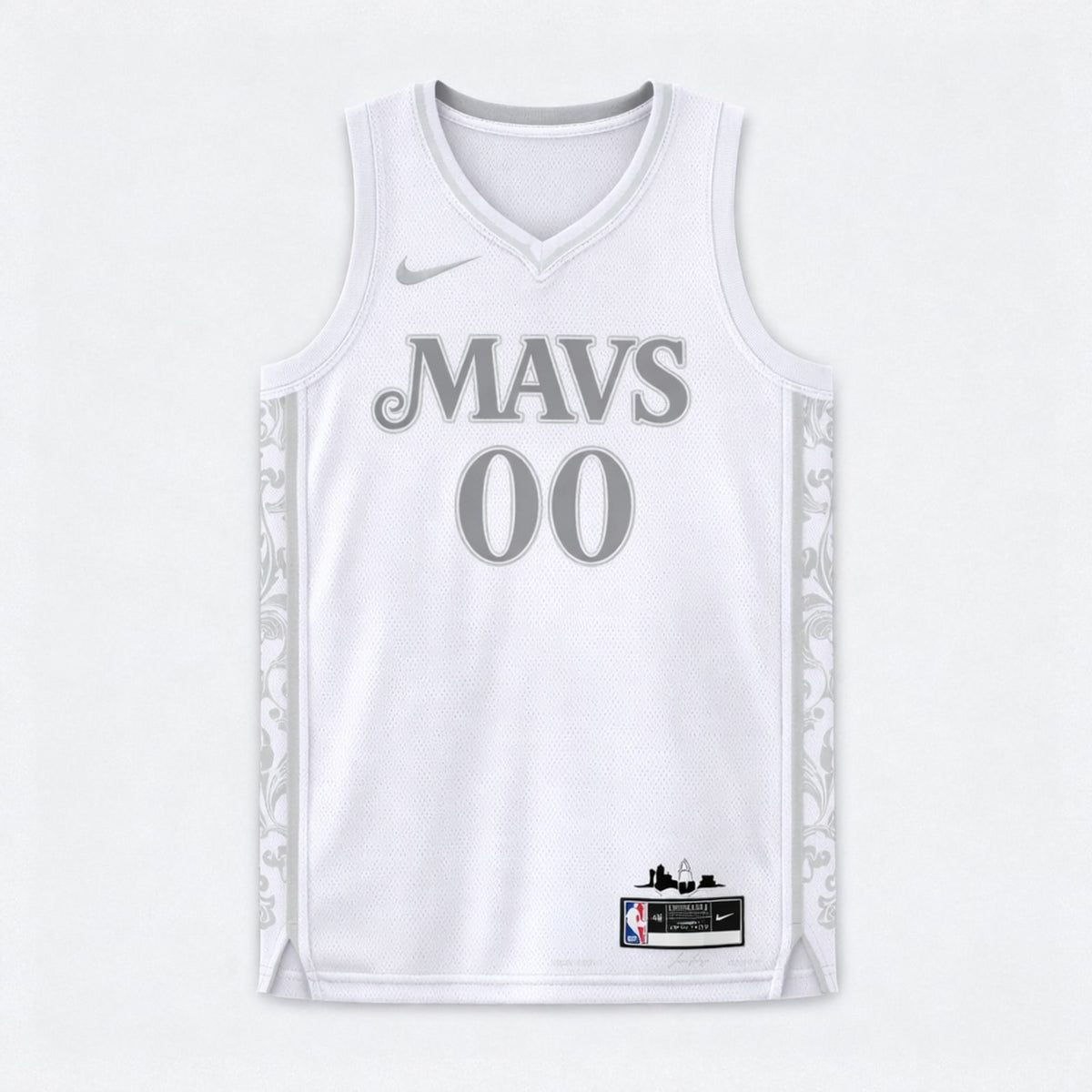 Mavs Custom Name and Number Basketball Jersey - 1