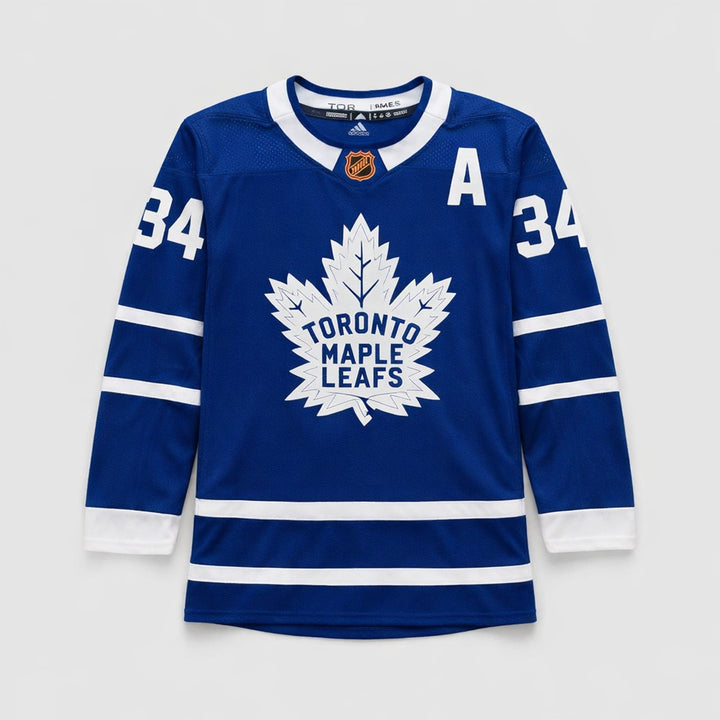 Matthews 34 Toronto Maple Leafs Blue Hockey Jersey