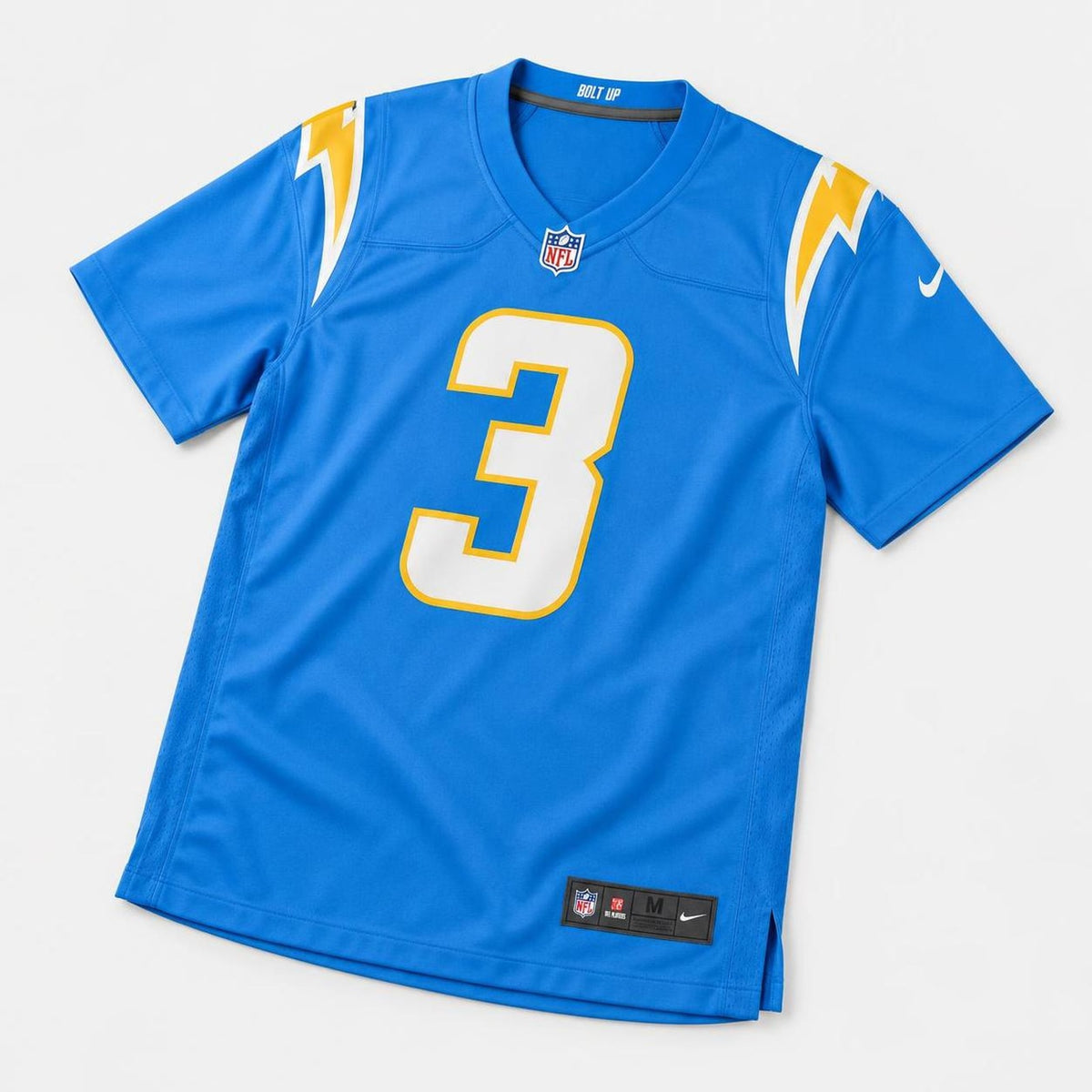 James Jr 3 Powder Blue Football Jersey - 3
